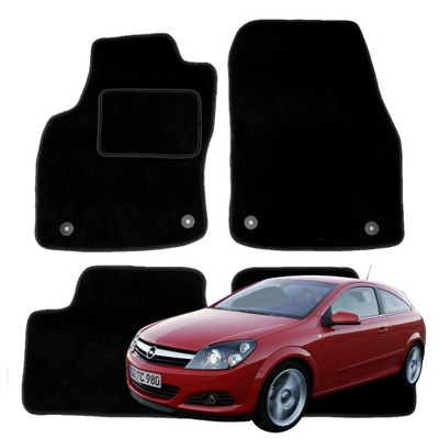 OPEL ASTRA H ALFOMBRILLAS DE FELPA PARA AUTO 2004 - 2009 B  