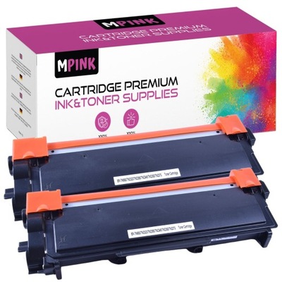 2x TONER do BROTHER TN2320 MFC-L2700DW DCP-L2520DW 2560 2700 HL-L2300 2320