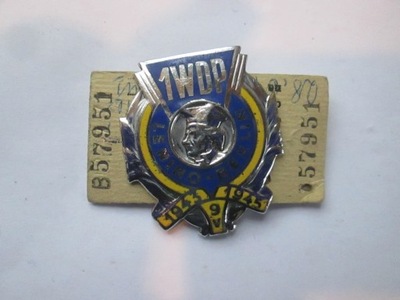 1 WDP Lenino Berlin odznaka