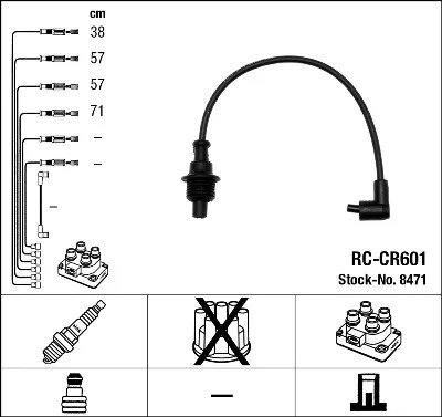 RC-CR601 8471 NGK 