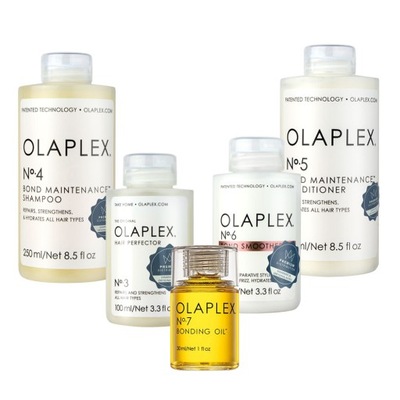 Olaplex No.4 No.5 No.3 No.6 No.7 zestaw zniszczone