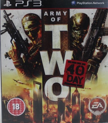 ARMY OF TWO THE 40th DAY PS3
