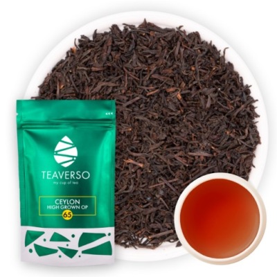HERBATA CZARNA LIŚCIASTA CEYLON HIGH GROWN OP TEAVERSO 100G