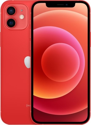 Smartfon Apple iPhone 12 64GB Czerwony