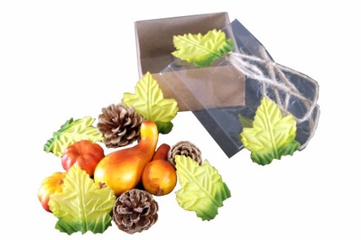 OZDOBY DEKORACJE JESIENNE JESIEŃ DYNIE SZYSZKI