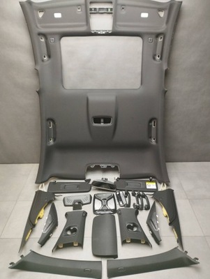 Bmw 7 g11 потолок стойки чёрные uk фото №1