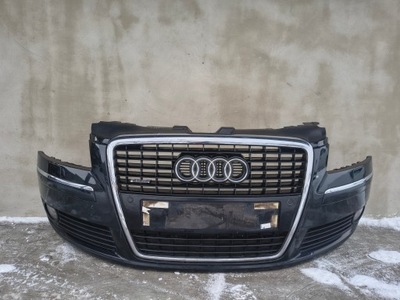 Audi a8 d3 бампер перед передній lz9y lift фото №1