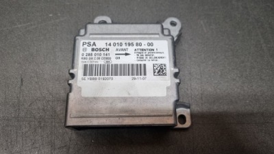 Модуль датчик подушек воздушных air bag scudo expert jumpy ii 1401019580 фото №1