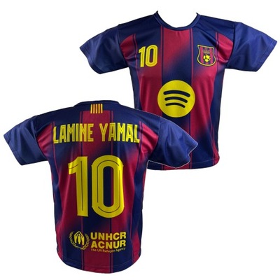 KOSZULKA PIŁKARSKA LAMINE YAMAL 10 rozm. 104 CM