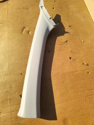 Citroen c5 aircross защита стойка левая обшивка 9830586180 фото №1