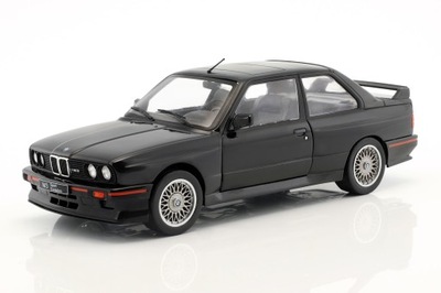 BMW M3 E30 Sport Evo Evolution 1990 Black Solido 1:18 1/18 Model Samochodu