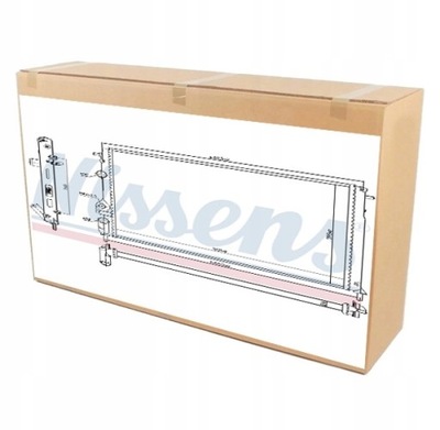 RADUADOR DEL MOTOR DE AGUA DE LÍQUIDO REFRIGERACIÓN DO RENAULT MEGANE I 1.9  