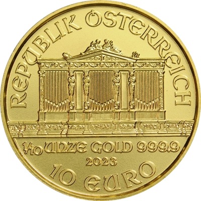 Austria, 10 euro 2023 , 1/10 oz Au999 st. 1