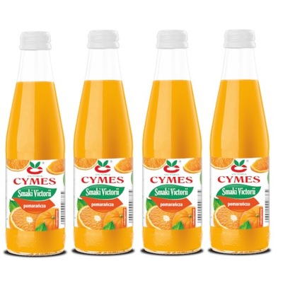 „Smaki Victorii" sok pomarańczowy 4x250 ml