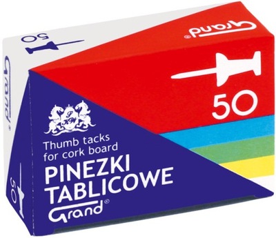 Pinezki beczułki Grand 50szt