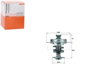 TERMOSTATAS CITROEN 2,0HDI FIAT PEUGEOT BEHR 