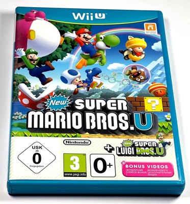 New Super Mario Bros + Luigi U Nintendo Wii U