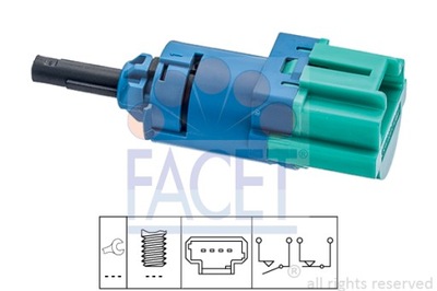 FACET CONMUTADOR DE LUZ LUZ DE FRENADO 7.1286 FACET  