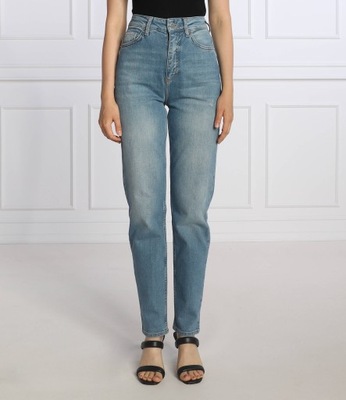 EMPORIO ARMANI jeansy | Regular Fit niebieskie
