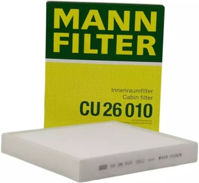 Mann фильтр салонный skoda fabia ii roomster фото №1