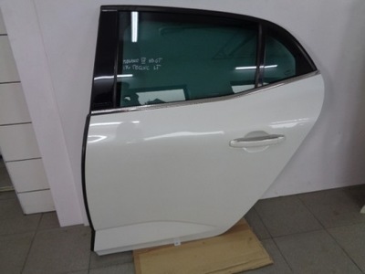 Двері лівий задня повний renault megane iv хетчбек teqnc перламутр фото №1