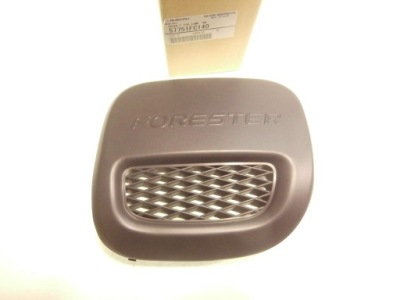 Заглушка защита накладка решётка радиатора бампера na противотуманная фара subaru forester sf 99- фото №1