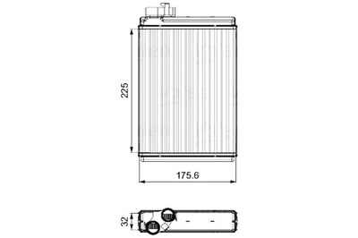 VALEO ОБОГРЕВАТЕЛЬ AUDI A4 ALLROAD B8 A4 B8 A5 Q5 1.8-4.2 06.07-05.17 фото