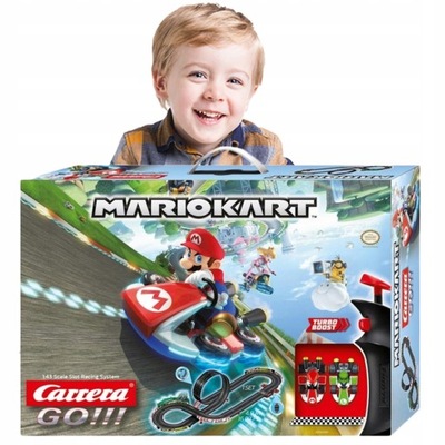 Zestaw TOR SAMOCHOODOWY do Jazdy dla Dziecka NINTENDO MARIOKART Wyścigowy