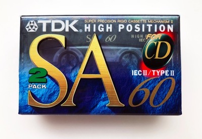 TDK SA 60 2 szt 2 pack