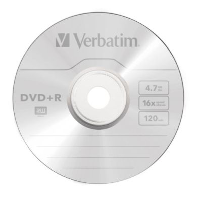 DVD+R VERBATIM 4,7GB x16 Koperta *1