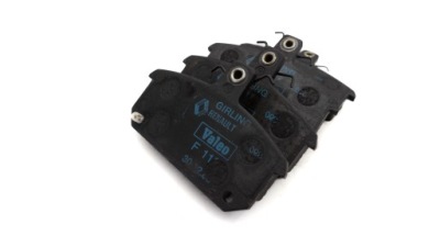 КОМПЛЕКТ КОЛОДОК ГАЛЬМІВНИХ ПЕРІД RENAULT R5 R 12 R18 ALPINE ТУРБО 