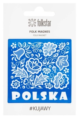 MAGNES NA LODÓWKĘ FOLK - WZORY KUJAWSKIE POLSKA