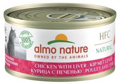 Almo Nature | HFC Natural | Kurczak i wątróbka 70g