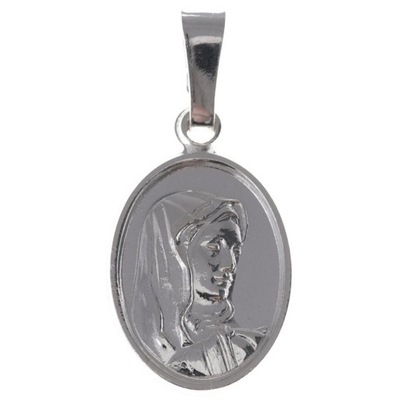Medalik srebrny rodowany p 925 Matka Boska Bolesna