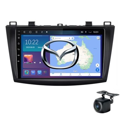 RADIO GPS ANDROID BT MAZDA 3 2010-2013 WIFI 2+32GB  