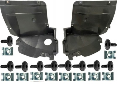 Mercedes c-klassa w203 подкрылок левая правое клипсы фото №1