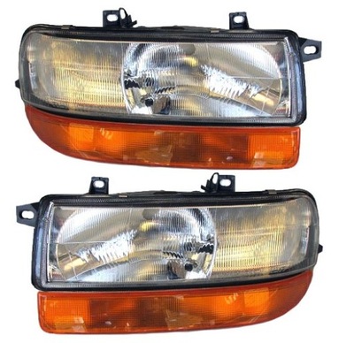 Комплект фари renault master mascott opel movano 1998-2003 фото №1