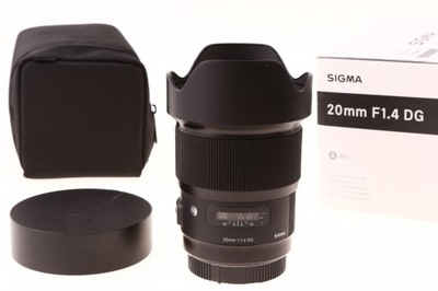 Obiektyw Sigma A 20mm F1.4 DG HSM ART Canon