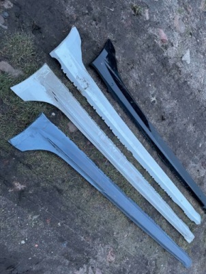 Audi a4 b9 8w9 allroad молдинг поріг права 8w9853856e фото №1