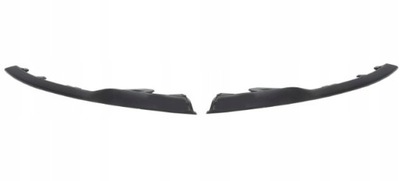 Молдинг решётка бампера le+pr peugeot 308 17-21 фото №1