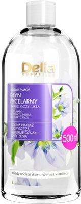 DELIA płyn micelarny z Olejem Lnianym 500ml