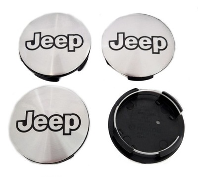 JEEP TAPACUBOS DEKLE ZNACZKI PARA ALUFELG 57MM/50MM  