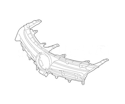Решётка радиатора toyota camry 15- 5310106631 nowa фото №1