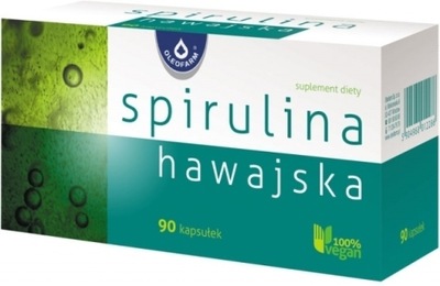 Oleofarm Spirulina Hawajska 90 kapsułek