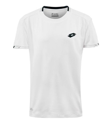 KOSZULKA LOTTO T-SHIRT AYDEX III BOY WHITE XL-164