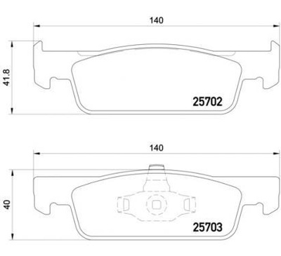 Brembo тормозные колодки тормозные dacia logan ii фото №1