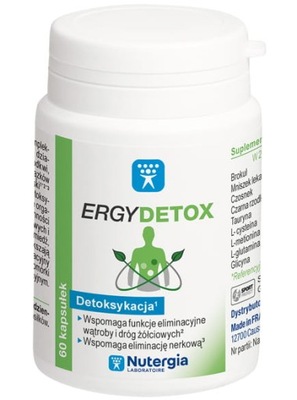 Nutergia Ergydetox Suplement diety 60 kapsułek