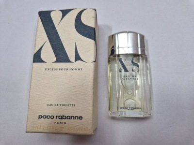 STARA KOLEKCJONERSKA MINIATURA PACO RABANNE 5ML