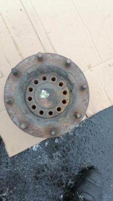 Тарілка ступиця ступиця фланець man tgm перед фото №1