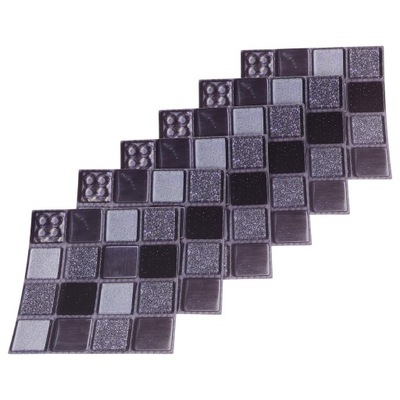 10SZT KOLOROWE NAKLEJKI SAMOPRZYLEPNE DO DEKORACJI ŚCIAN